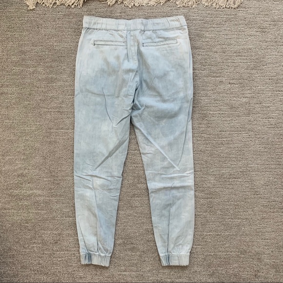 PacSun Bullhead Denim Co Light Blue Wash Joggers Pants Small - Picture 6 of 12